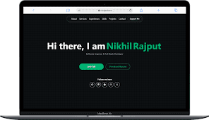 پرتفولیو شخصی با Next.js